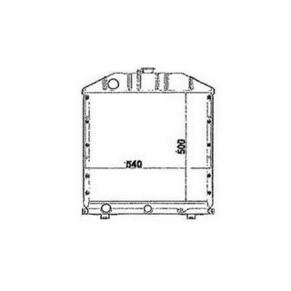 2067004 Adaptable RAD FIAT 680/780