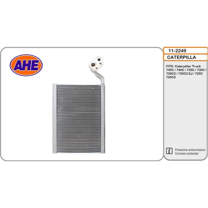 Evaporador   Caterpillar Truck 745C / 740C / 735C 
