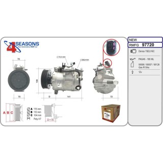 Cmp Rem AUDI/VW Q7  4L /Phaeton  3D /Touareg  7L  