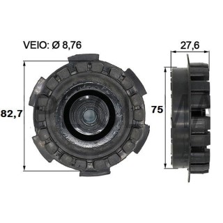 PLACA EMB NP 6SEU14C AUDI/VW