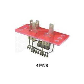 400023  RESISTENCIAS DE VENTILADOR UNIVERSAL 4PIN