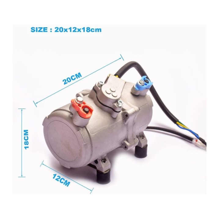 970250N  COMPRESOR ELECTRICO 24V  PARA ACOPLACIONES INSTALACIONES EQUIPOS AIRE ACONDICIONADO