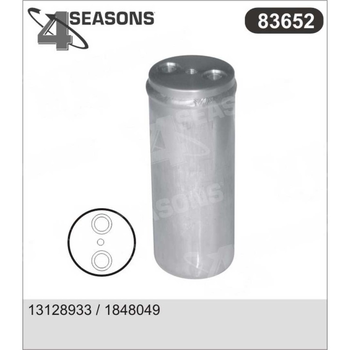 83652  FILTER DRIER OPEL MERIVA 05.03-