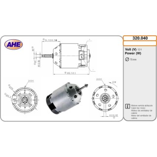 Motore Ventola Abitacolo NISSAN X-Trail 07 01-01 1