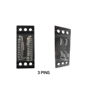 400017  RESISTENCIAS  UNIVERSAL 3 VELOCIDADES 12V/24V