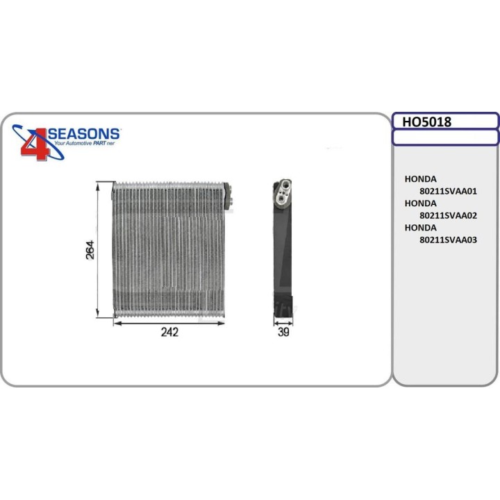 Evaporador  HONDA CRV-CIVIC 06-