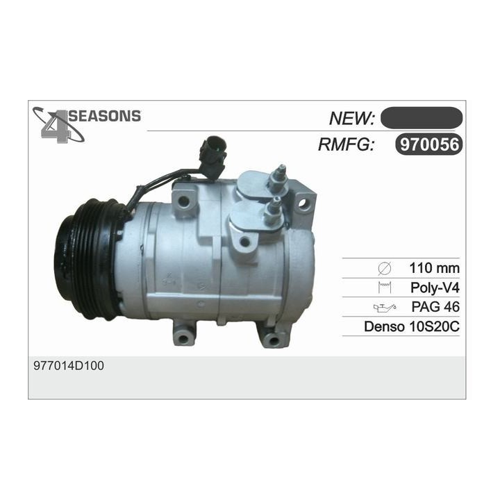 970056  Compresor KIA CARNIVAL III