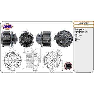 Vent  Ab  SEAT/SKODA/VW Mii/Citigo/Load Up/Up 08 1