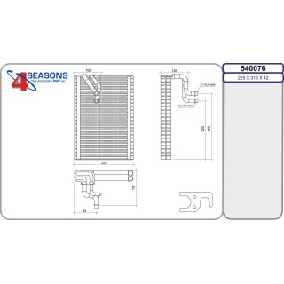 540076 Evap. CITROEN Berlingo 06.18-