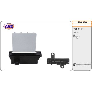 420006 Res. Vent. Ab. NISSAN Navara/Qashqai 11.06-