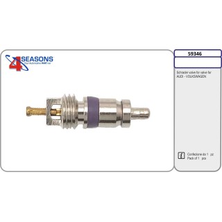 59346  OBUS a spillo 27,5mm x 7,7mm conf.  R134A