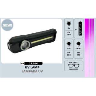 LAMPARA ULTRAVIOLETA PORTATIL 3 FUNCIONES