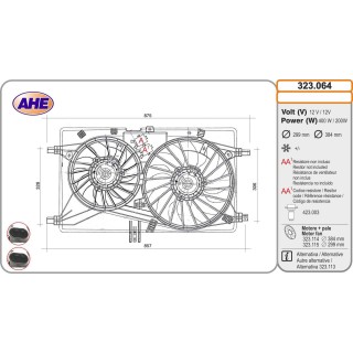 323064  NISSAN NV 400 / OPEL Movano B /  RENAULT Master  I