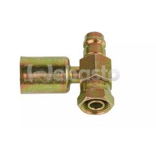 RACOR ESTANDAR O-RING HEMBRA 90º PIPA G6 3/8