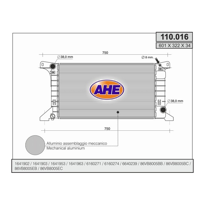 110016  FORD Transit III 1.6-2.0-2.5D