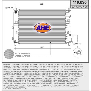 110030  FORD Escort V 1.4-1-6-1.8-2.0