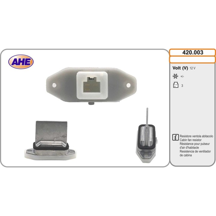 420003 Res. Vent. Ab. NISSAN X-Trail 06.01-01.13