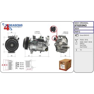 Cmp New OE MERCEDES serie A/B/CLA/GLA/GLB/Sprinter