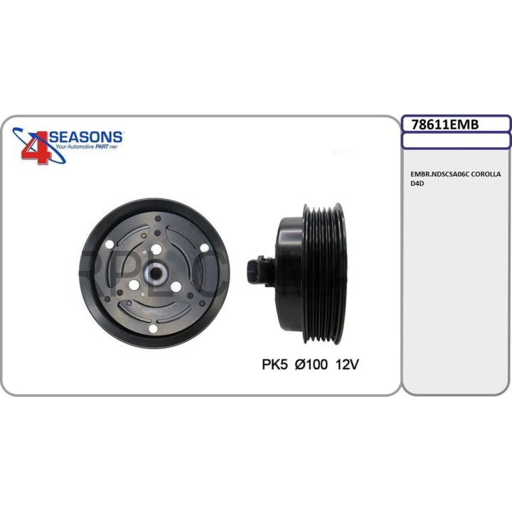 EMBR NDSCSA06C COROLLA D4D