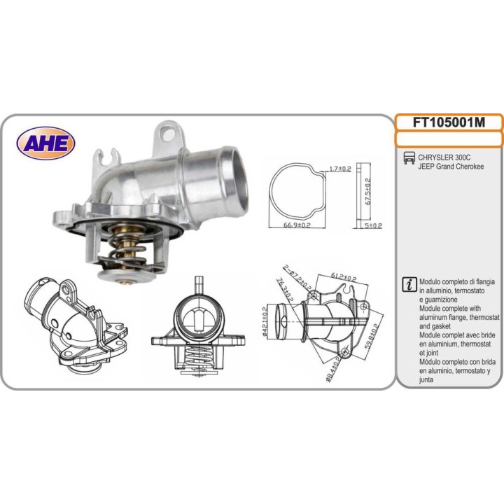 Fl  Term  CHRYSLER/JEEP 300C/Grand Cherokee 3 0CRD