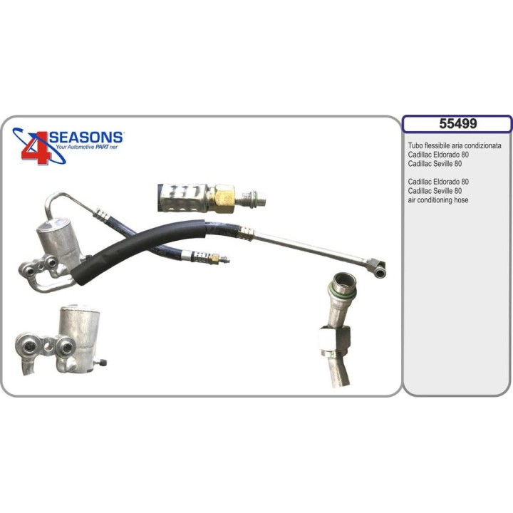 HOSE ASSEMBLY CADILLAC ELDORADO 80 / SEVILLE 80