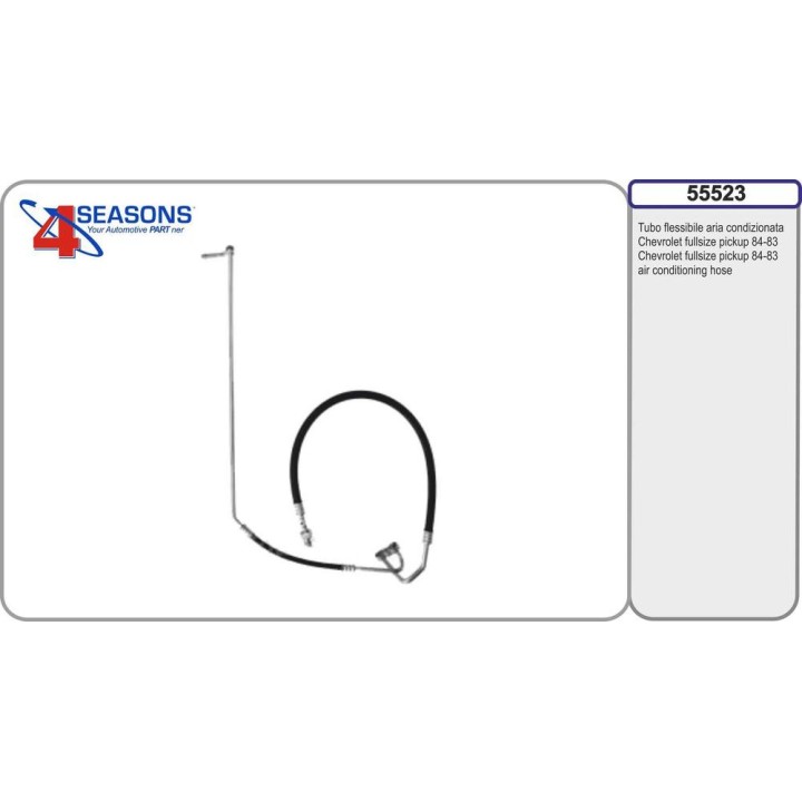 HOSE ASSEMBLY CHEVY FULLSIZE PICKUP 84-83 / SUBU