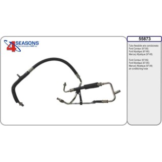 HOSE ASSEMBLY FORD CONTOUR 97-95    MERCURY MYS