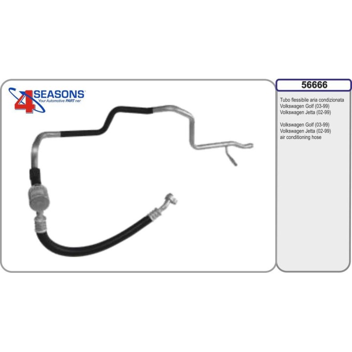 HOSE ASSEMBLY VW GOLF 03-99 / GTI 03-99 / JETTA