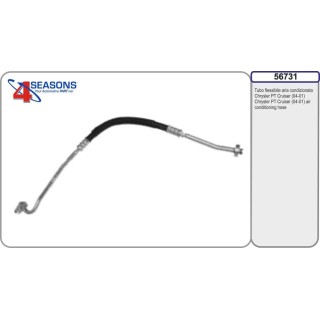 HOSE ASSEMBLY CHRYSLER PT CRUISER 03-01