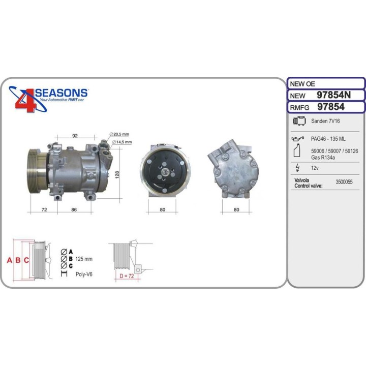 Cmp New DACIA Duster/Logan/Sandero 1 2/1 4/1 5DCi/