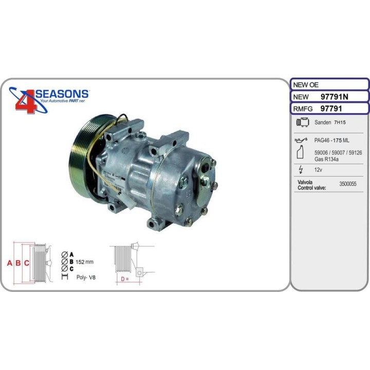 Cmp Rem NISSAN/RENAULT Cabstar/NT400/Kerax/Maxity/