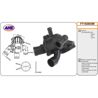 Fl  Term  AUDI/VW A1/Golf/Passat/Polo/Touran 1 6TD