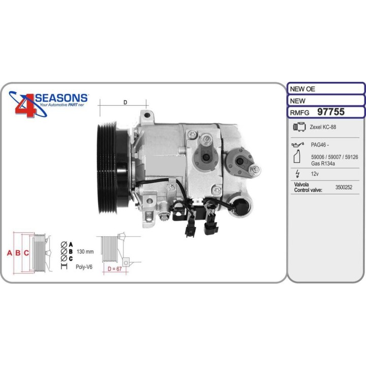 CMP RMFG VOLVO S70 / S80 / XC70 / XC9