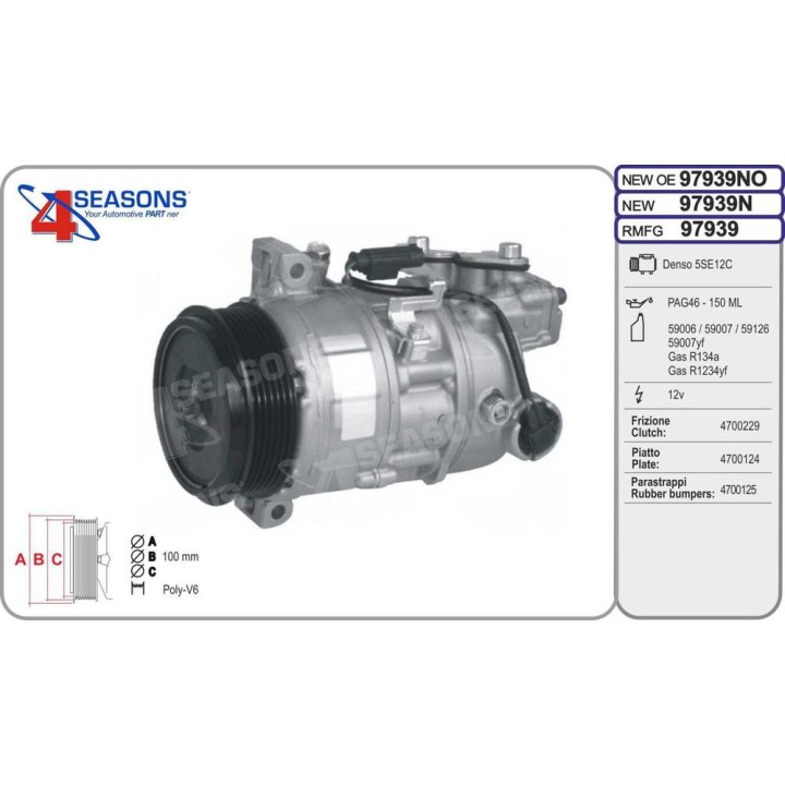 Cmp New OE BMW E87/E90/E91 serie 1/3 18d/20d 06 04
