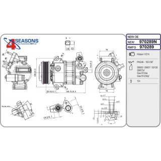 CMP Rem FORD Ecosport/Fiesta/Tourneo Courier 1 0/1