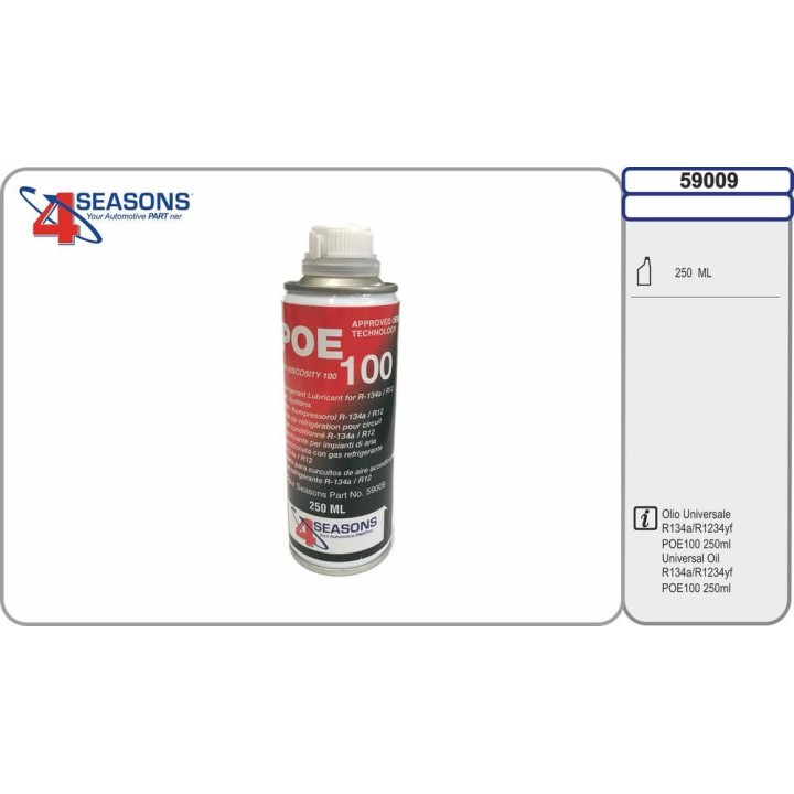 ACEITE COMPRESOR ESTER 100 250ML