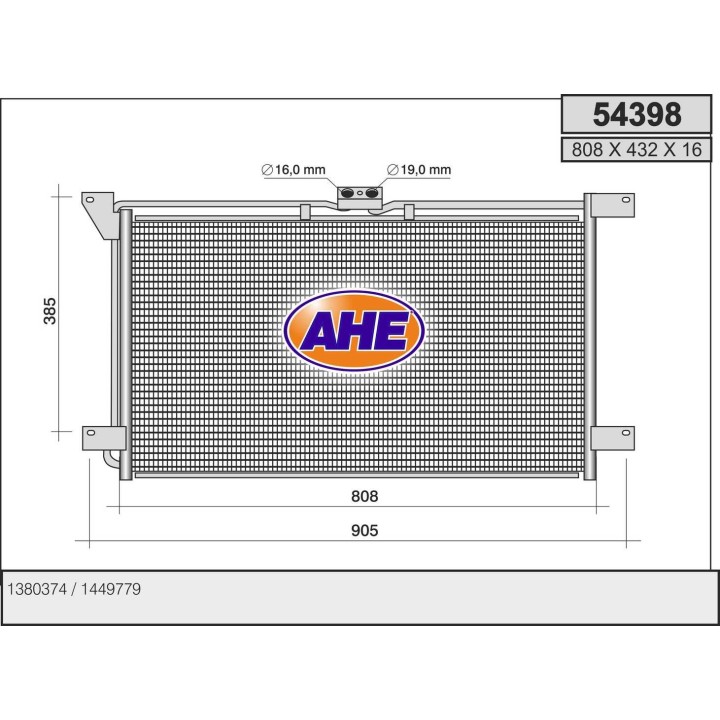 54398 Cond. SCANIA 94P D  95-