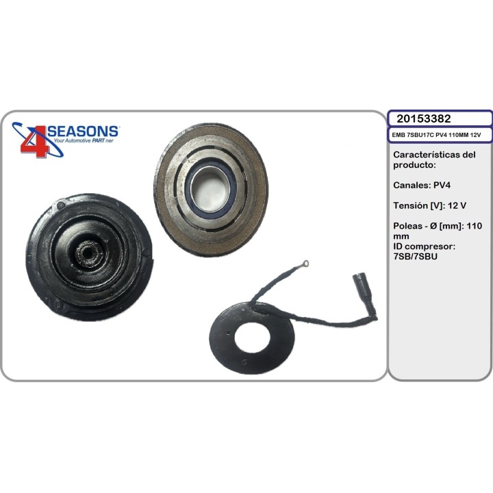 20153382  EMB 7SBU17C PV4 110MM 12V