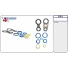 24511  KIT JUNTAS  VALVULA EXPANSION PARA  38848 38849