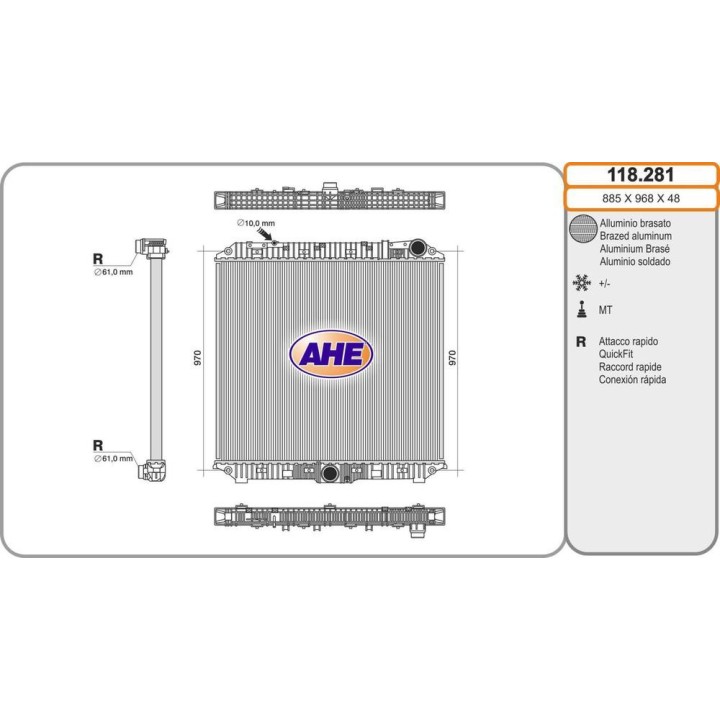 Rad  MERCEDES Actros MP4/MP5/Antos/Arocs 03 18-