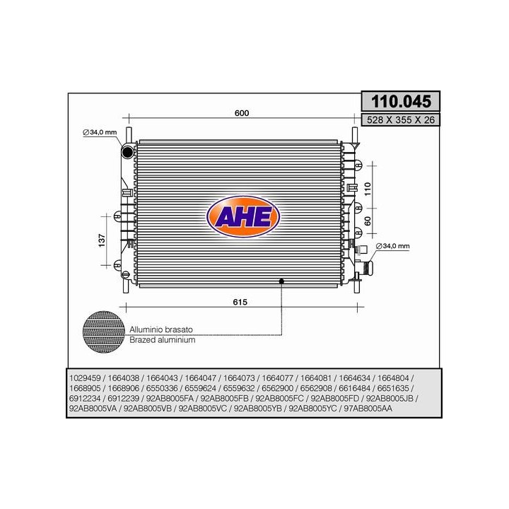 110045  FORD Escort V 1.8-2.0-1.8D-1.8TD