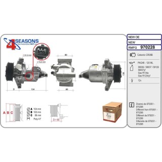 Cmp Rem Dacia Logan/Sandero 1 0TCE 01 21-