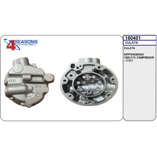 180401 CULATA NIPPONDENSO 7SEU17C COMPRESOR 77371