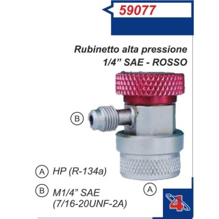 59077  QUICK DISCONNECT ADAPTER HIGH PRESSURE 1/4