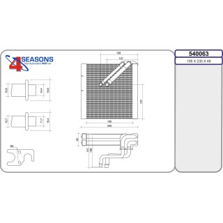 540063 Evap. SKODA/VW Superb/Yeti/Golf/Passat/Scirocco/Tiguan 10.03-07.18