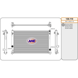 Rad  LEXUS/TOYOTA ES/Camry/Rav 4 2 0/2 5/3 5 08 17