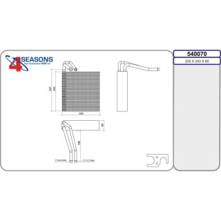 Evap  MERCEDES Classe A/B 09 04-06 12