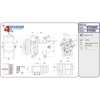 Cmp Rem ISUZU D-Max 2 5CRDi 06 12-