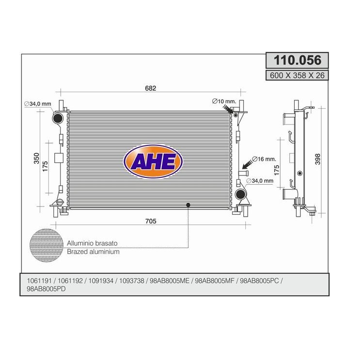 110056  FORD Focus I 2.0-2.0 16V Turbo - 1.8TDi-1.8TDCI