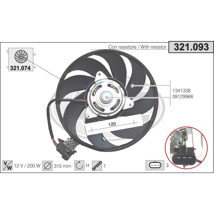 321093  OPEL Corsa C (F08, F68) / Tigra TwinTop 1.3 CDTi -